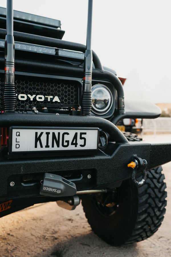 Number Plate Bracket