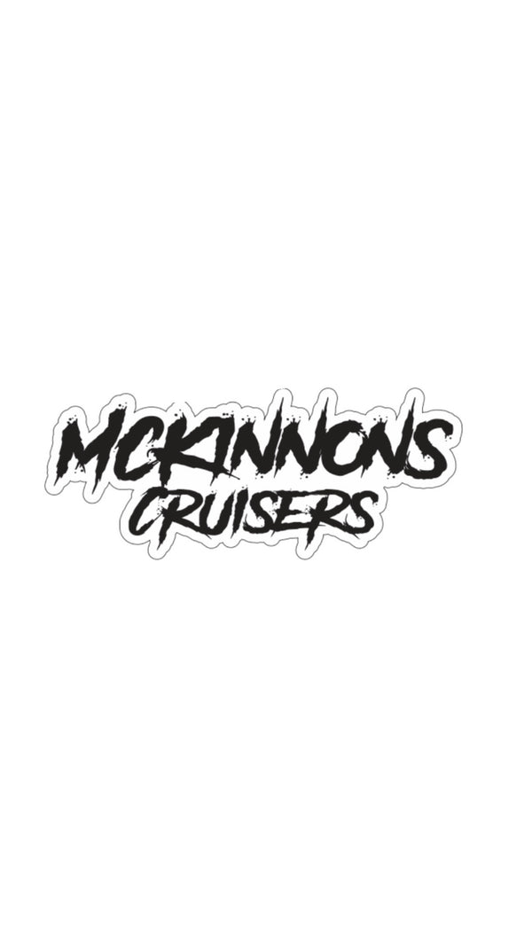 White McKinnon’s Cruisers Sticker