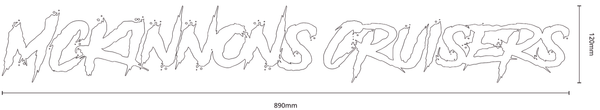 Large Windscreen Banner